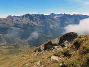 Venina, Masoni, Pes Gerna, tris di cime in cresta da Carona-Rif. Longo il 4 settembre 2023 - FOTOGALLERY